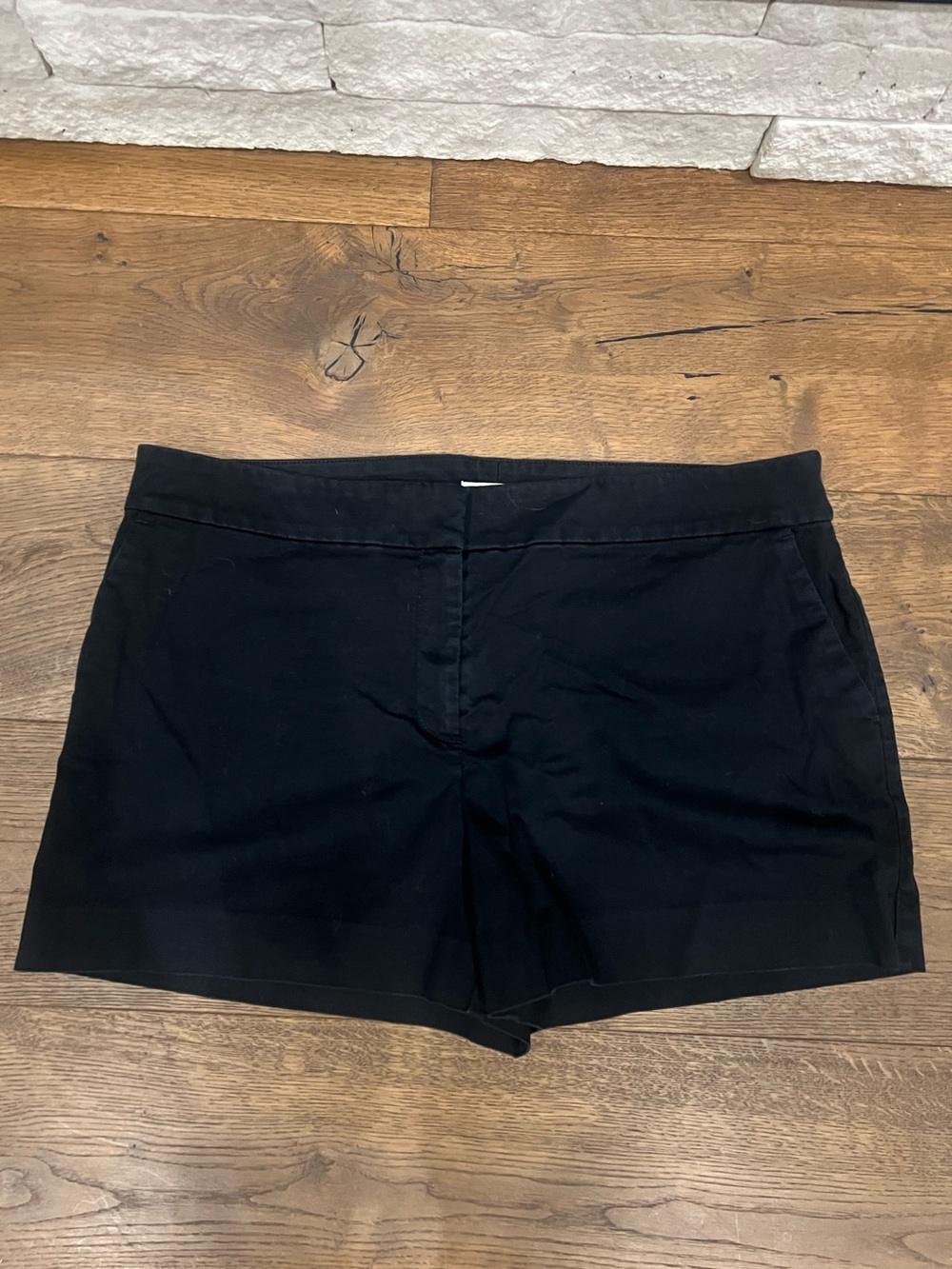 Women’s Loft Black Cotton Shorts in size 14
